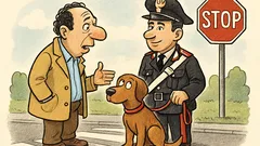 Barzelletta: Un signore incontra un carabiniere