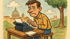 Barzelletta: Un giovanotto voleva diventare scrittore