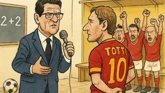 Barzelletta: Capello chiede a Totti quanto fa 2+2?