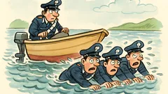 Barzelletta: Carabinieri in difficoltà sul Garda...