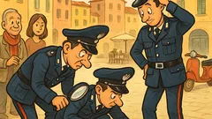 Barzelletta: Perché i carabinieri hanno strisce rosse?