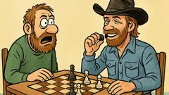 Barzelletta: Chuck Norris vince senza il re