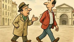 Barzelletta: «Quanto dista la stazione?»