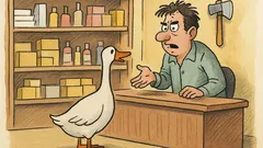 Barzelletta: Un’oca entra in negozio...