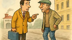 Barzelletta: Un uomo chiede dov’è la stazione