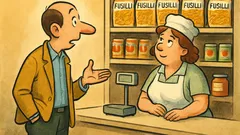 Barzelletta: «Avete i fusilli a 5 volt?»