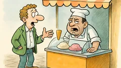 Barzelletta: Un signore al chiosco dei gelati…