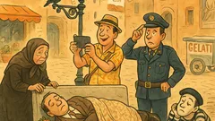 Barzelletta: Mi accorsi che il cadavere era deceduto