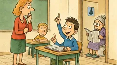 Barzelletta: Pierino e il giornale in bagno