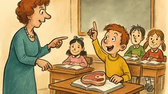 Barzelletta: La maestra chiede tre esse...