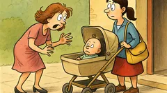 Barzelletta: Una baby-sitter torna dal parco...