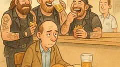 Barzelletta: Un ometto entra in un fast food