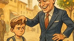 Barzelletta: Berlusconi ferma un bambino per strada