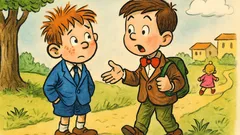 Barzelletta: Un compagno dice a Pierino