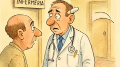 Barzelletta: il medico esce dall’infermeria