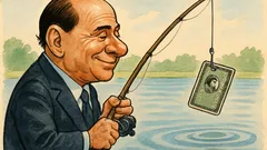 Barzelletta: Berlusconi pesca con l’American Express