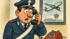 Barzelletta: Un carabiniere telefona all’aeroporto…