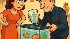 Barzelletta: Moglie chiede al carabiniere dell’acquario