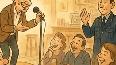 Barzelletta: Un comico al bar sui carabinieri