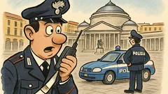 Barzelletta: Un carabiniere parla via radio...