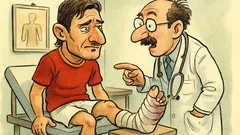 Barzelletta: Totti al pronto soccorso, dottore!