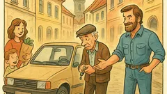 Barzelletta: Chuck Norris spinge una Favorit