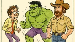 Barzelletta: Se Hulk perde il controllo...