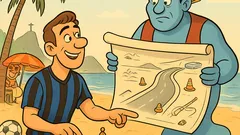 Barzelletta: Adriano strofina una lampada a Rio