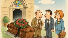 Barzelletta: Hai sentito? È morto il capo