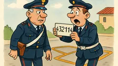 Barzelletta: Maresciallo, ci hanno rubato la macchina!