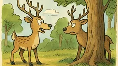 Barzelletta: Un daino chiede a un altro daino