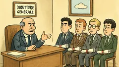 Barzelletta: Quattro laureati al colloquio…