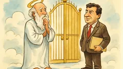 Barzelletta: San Pietro rifà la porta del Paradiso