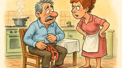 Barzelletta: Prima o poi ti escono le budella!