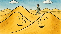 Barzelletta: Una duna parla a un’altra