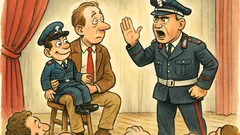 Barzelletta: un ventriloquo sale sul palco