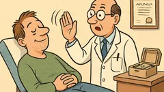 Barzelletta: Un medico ipnotizza un paziente…