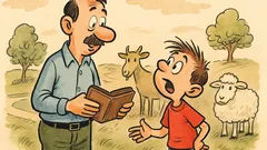 Barzelletta: Papà! È vero che gli antichi...