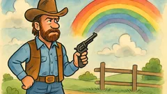 Barzelletta: Chuck Norris bandisce arcobaleni in North Dakota