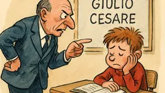 Barzelletta: Pierino, che sai di Giulio Cesare?