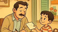 Barzelletta: Pierino al papà: «Firmi a occhi chiusi?»