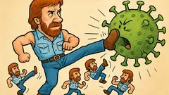 Barzelletta: I globuli bianchi di Chuck Norris...