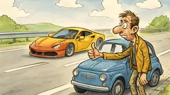 Barzelletta: Lino viaggia in autostrada…