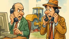 Barzelletta: Un giornalista chiama in redazione…