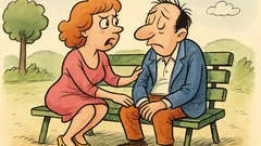 Barzelletta: Lei: Perché non mi baci mai?