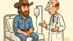 Barzelletta: Le lacrime di Chuck Norris...