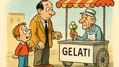 Barzelletta: Papà, mi daresti un euro?