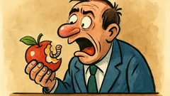 Barzelletta: Mordi una mela, trovi un verme?