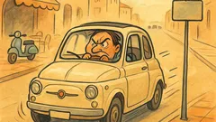 Barzelletta: Tenevo il passo del traffico…