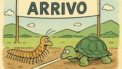 Barzelletta: Gara tra millepiedi e tartaruga